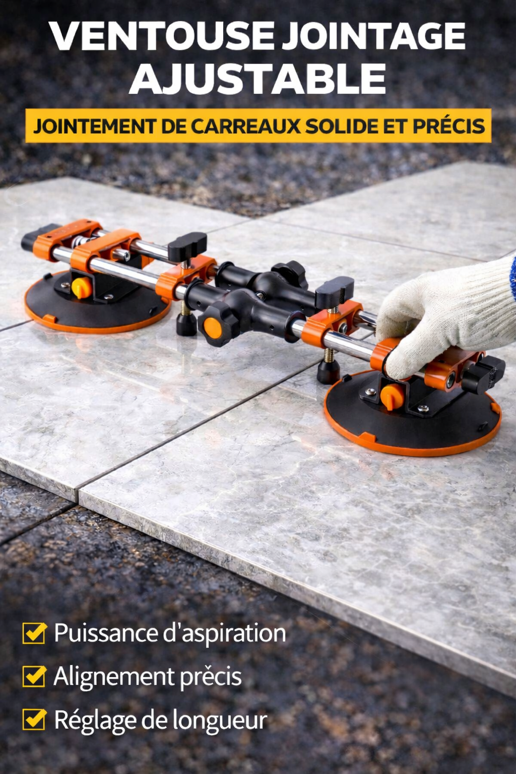 Ventouse de Jonction Réglable 6"